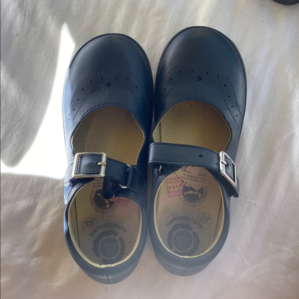 Classic Black Kids Mary Jane Shoes